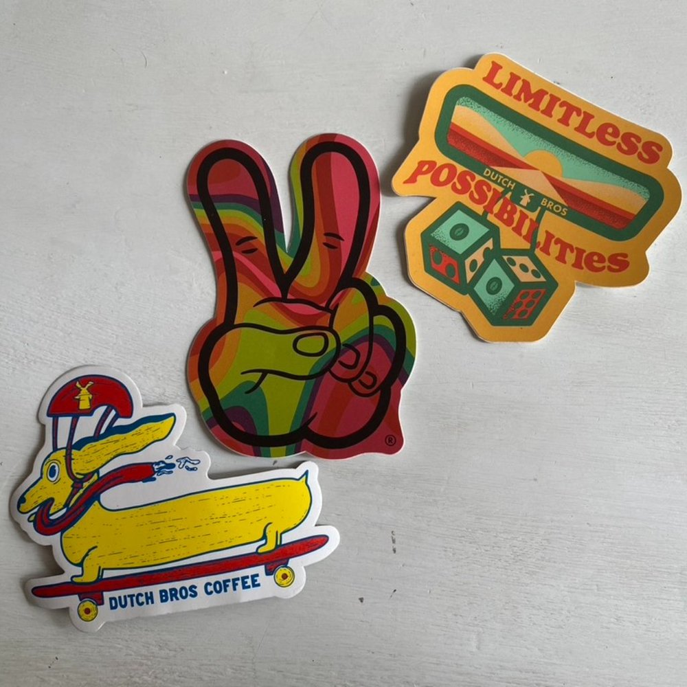 Dutch Bros Stickers
